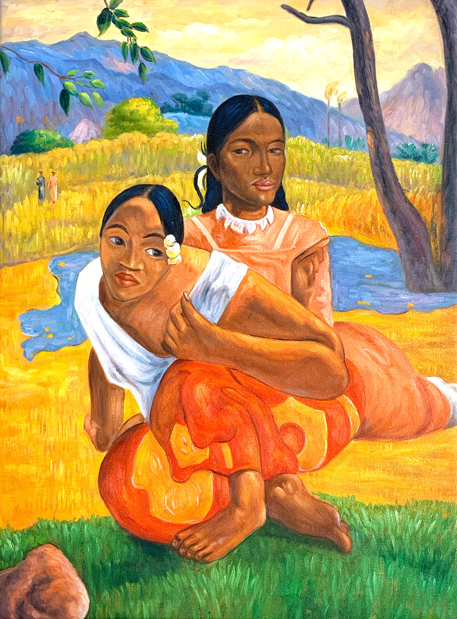 Nafea Faa Ipoipo by Paul Gauguin : A Colorful Adventure
